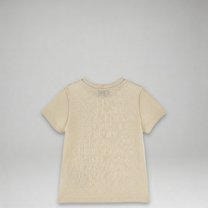 Moschino Kids All Over Text Logo T-Shirt
