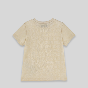 Moschino Kids All Over Text Logo T-Shirt
