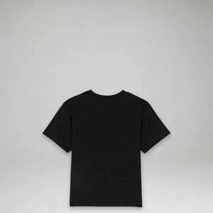 Moschino Kids All Over Text Logo T-Shirt