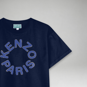 KENZO Kids Chenille Logo Embroidered T-Shirt