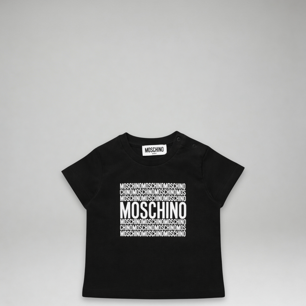Moschino Kids Toddler's Square Text Logo T-Shirt