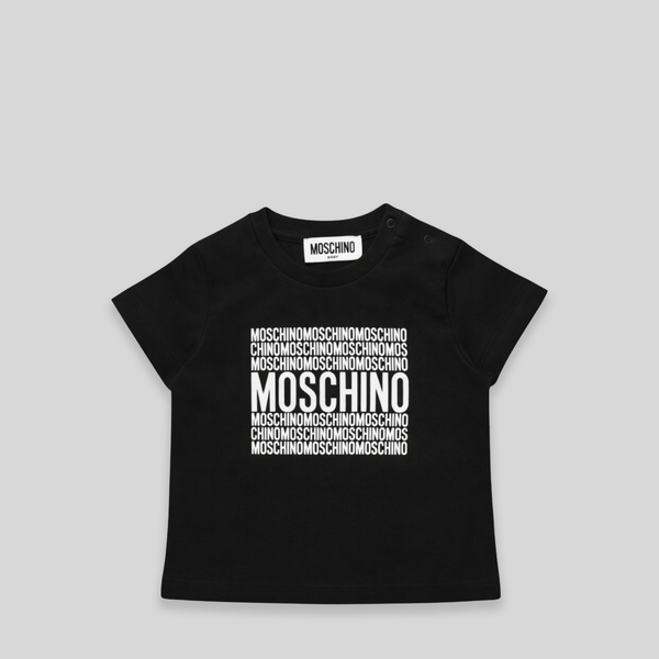 Moschino Kids Toddler's Square Text Logo T-Shirt