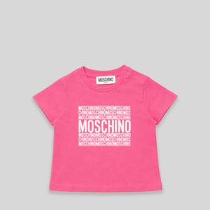 Moschino Kids Toddler's Square Text Logo T-Shirt