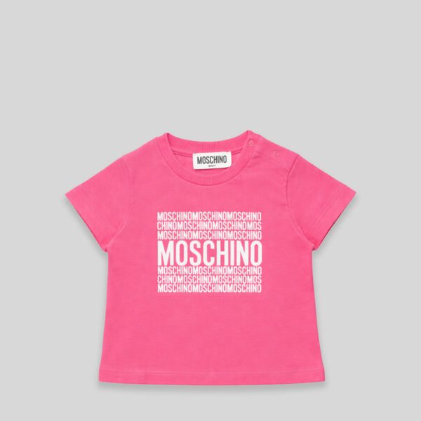 Moschino Kids Toddler's Square Text Logo T-Shirt