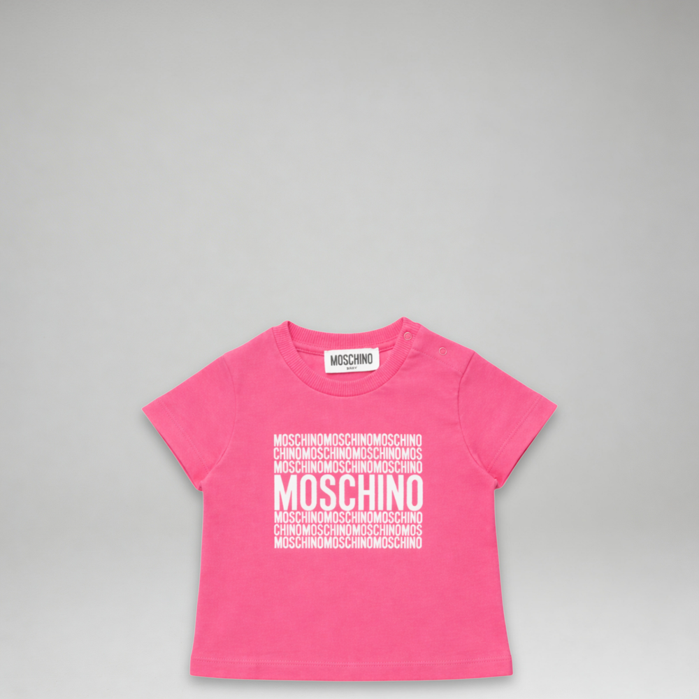 Moschino Kids Toddler's Square Text Logo T-Shirt
