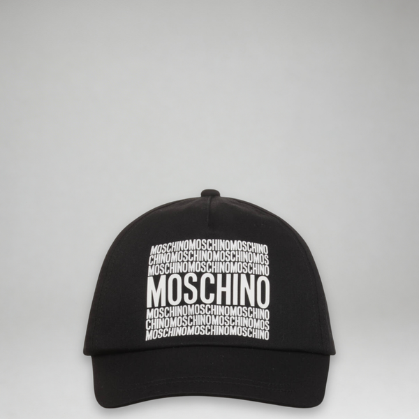 Moschino Kids Square Logo Print Baseball Cap