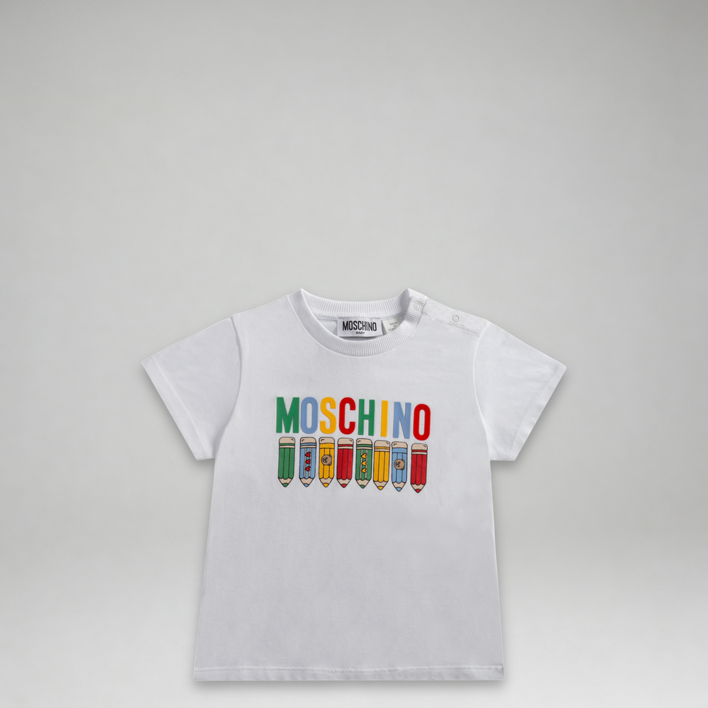 Moschino Kids Toddler's Color Pencil Logo T-Shirt