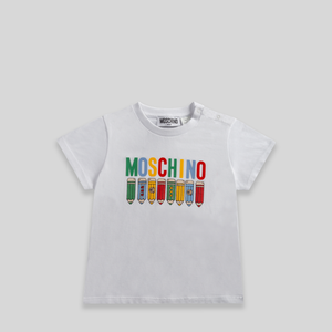 Moschino Kids Toddler's Color Pencil Logo T-Shirt