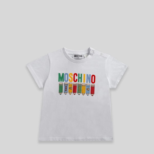 Moschino Kids Toddler's Color Pencil Logo T-Shirt