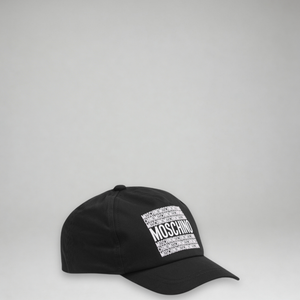 Moschino Kids Square Logo Print Baseball Cap