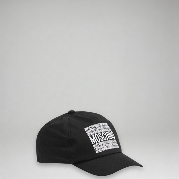 Moschino Kids Square Logo Print Baseball Cap