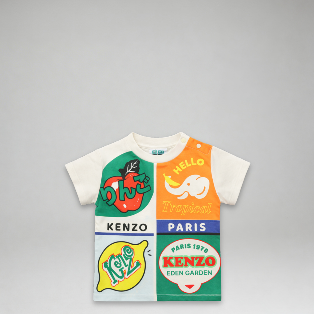 Kenzo Kids Toddler's Artwork Design T-Shirt