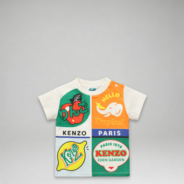 Kenzo Kids Toddler's Artwork Design T-Shirt