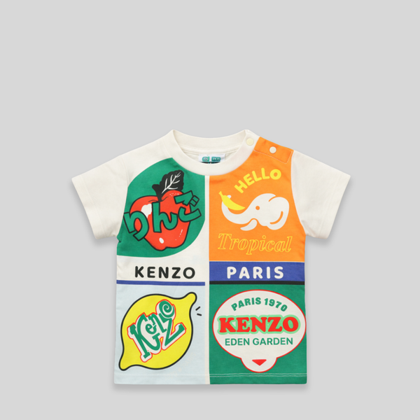 Kenzo Kids Toddler's Artwork Design T-Shirt