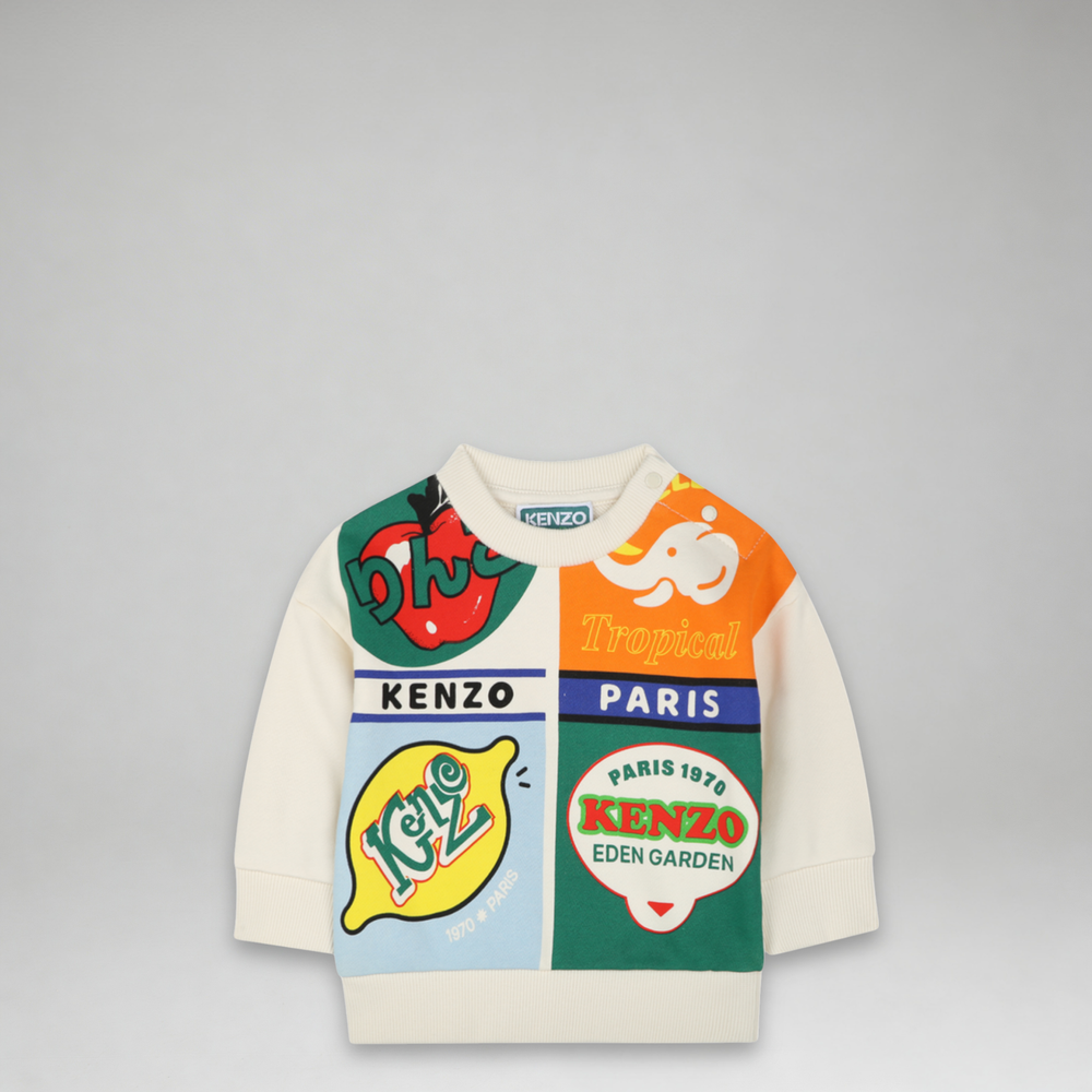 Kenzo Kids Toddler's Label Artworks Sweatshirt