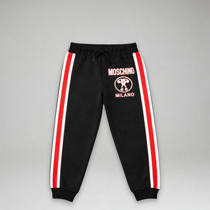 Moschino Kids Side Taped Jogging Pant