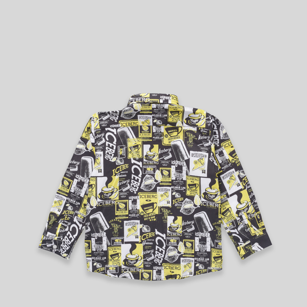 Iceberg Kids Toddler's All-Over Print Woven Shirt