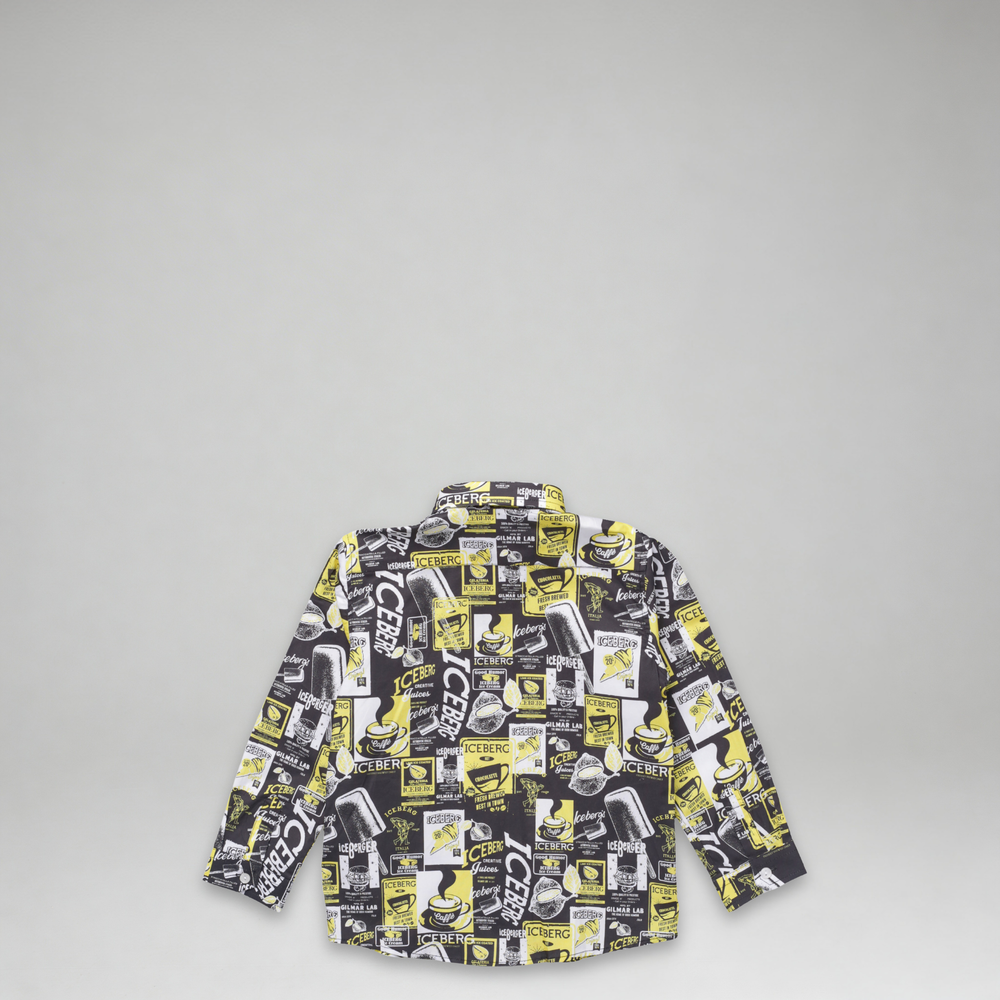 Iceberg Kids Toddler's All-Over Print Woven Shirt