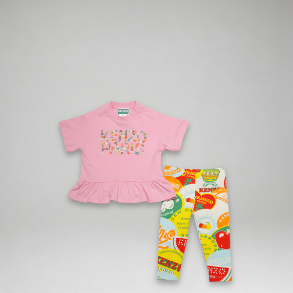 Kenzo Kids Toddler Girl's T-Shirt & Legging Set