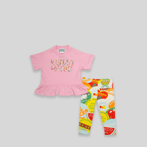 Kenzo Kids Toddler Girl's T-Shirt & Legging Set