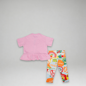 Kenzo Kids Toddler Girl's T-Shirt & Legging Set
