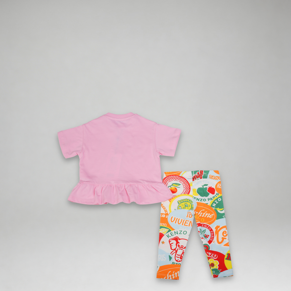 Kenzo Kids Toddler Girl's T-Shirt & Legging Set