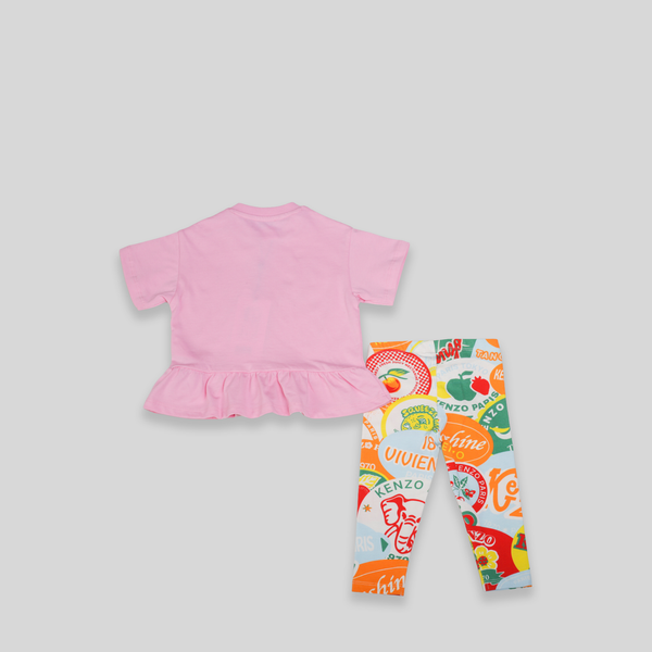 Kenzo Kids Toddler Girl's T-Shirt & Legging Set
