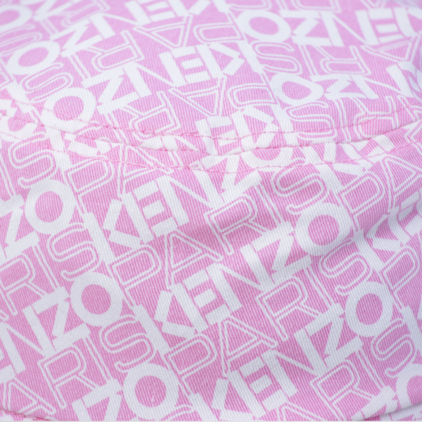 Kenzo Kids All-Over Logo Bucket Hat