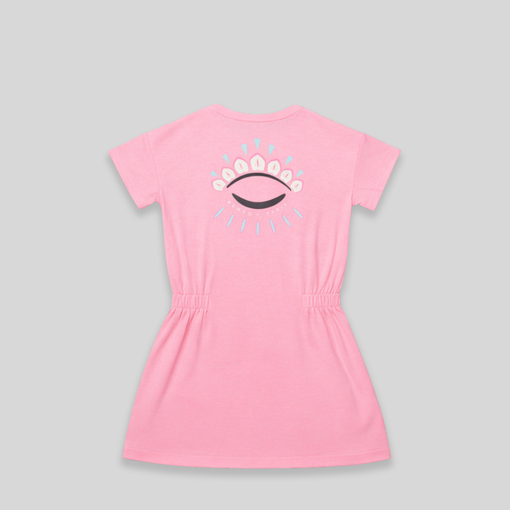 Kenzo Kids Girl's 'All-Seeing Eye' Logo Summer Dress
