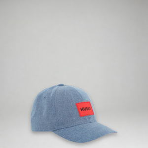 Hugo by Hugo Boss Kids Patch Logo Denim Baseball Cap