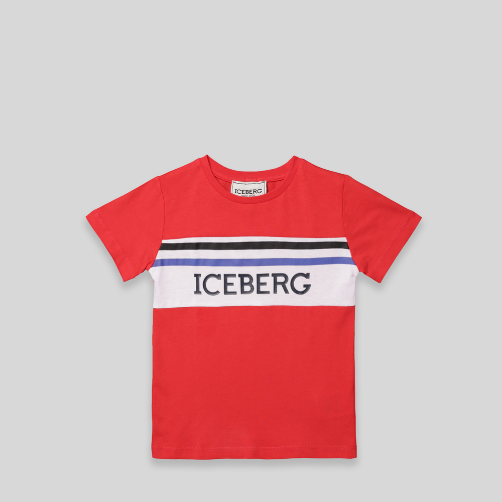 Iceberg Kids Toddler's Panel Logo T-Shirt