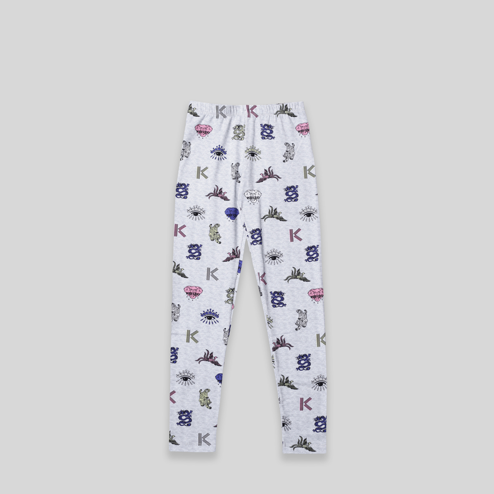Kenzo Kids Girl's Josepha Multi-Logo Leggings