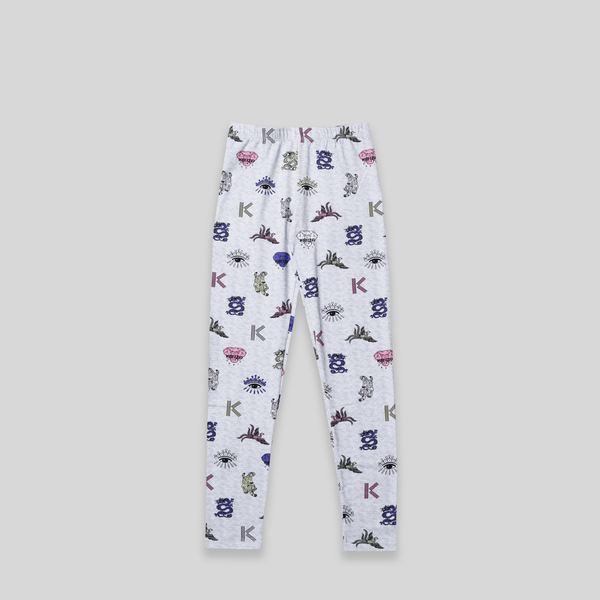 Kenzo Kids Girl's Josepha Multi-Logo Leggings
