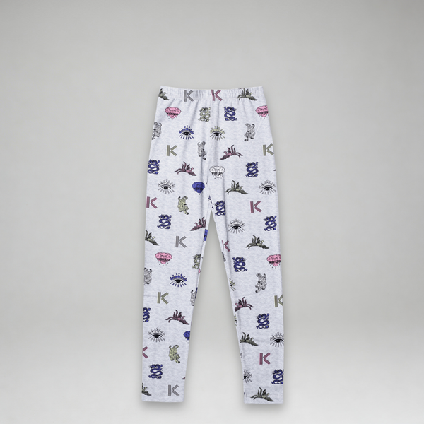 Kenzo Kids Girl's Josepha Multi-Logo Leggings