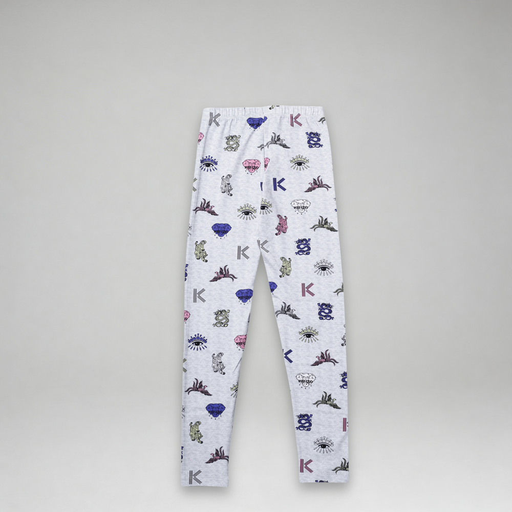 Kenzo Kids Girl's Josepha Multi-Logo Leggings