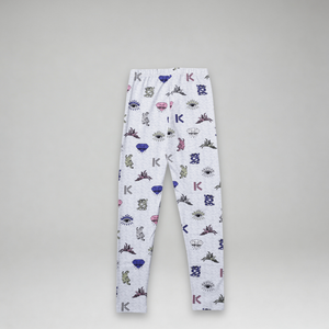 Kenzo Kids Girl's Josepha Multi-Logo Leggings