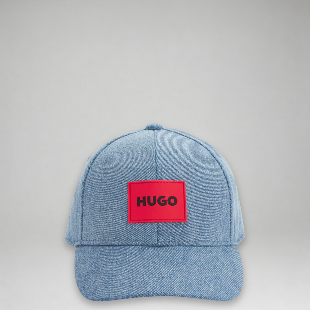 Hugo by Hugo Boss Kids Patch Logo Denim Baseball Cap