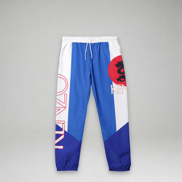 Kenzo Kids Boy's Jezy Dragon Color Block Sweat Pants