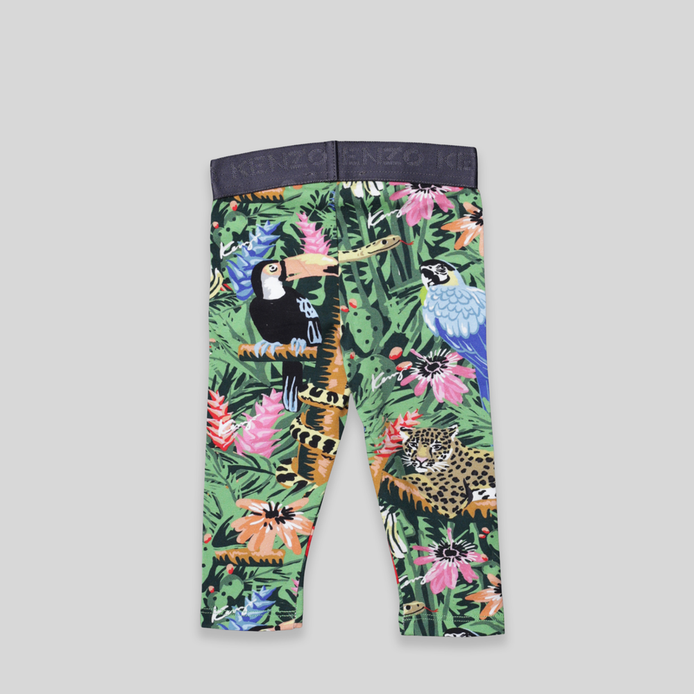 Kenzo Kids Toddler's Tropical Leggings