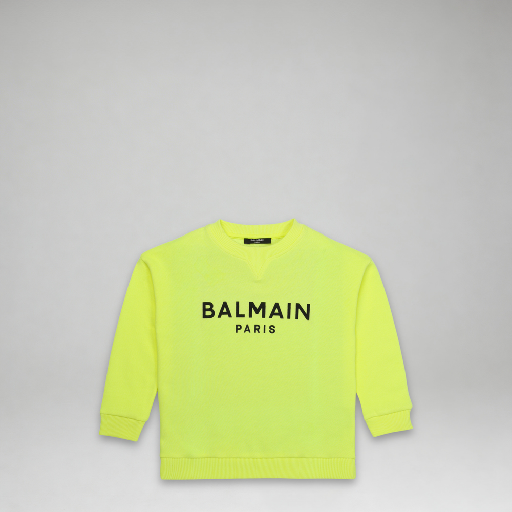 Balmain Kids Logo Crewneck Sweatshirt