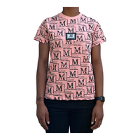 MDB Couture Women's Textured Monogram T-Shirt