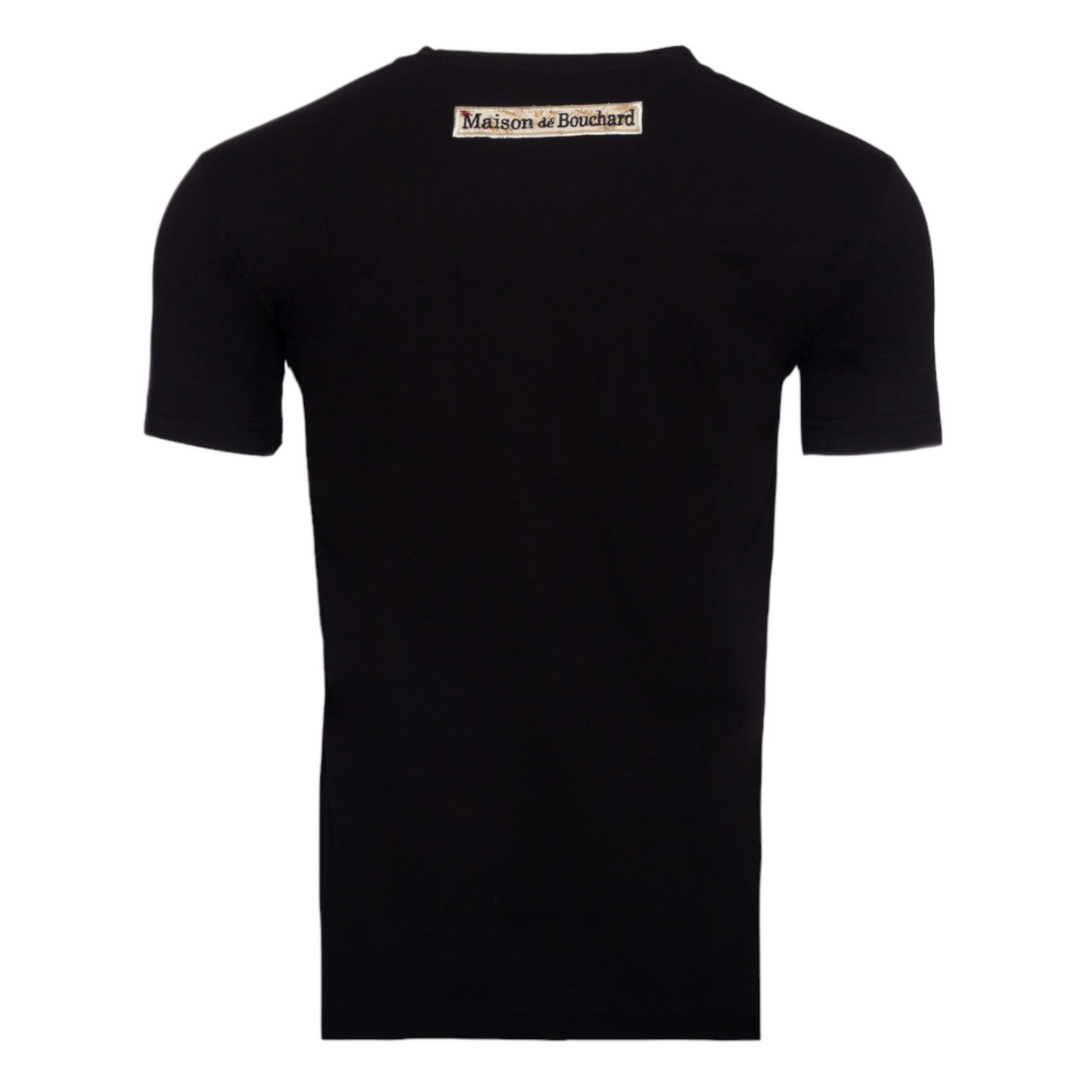 MDB Brand Men's Tapestry Logo T-Shirt - Black w/ Light Tapestry