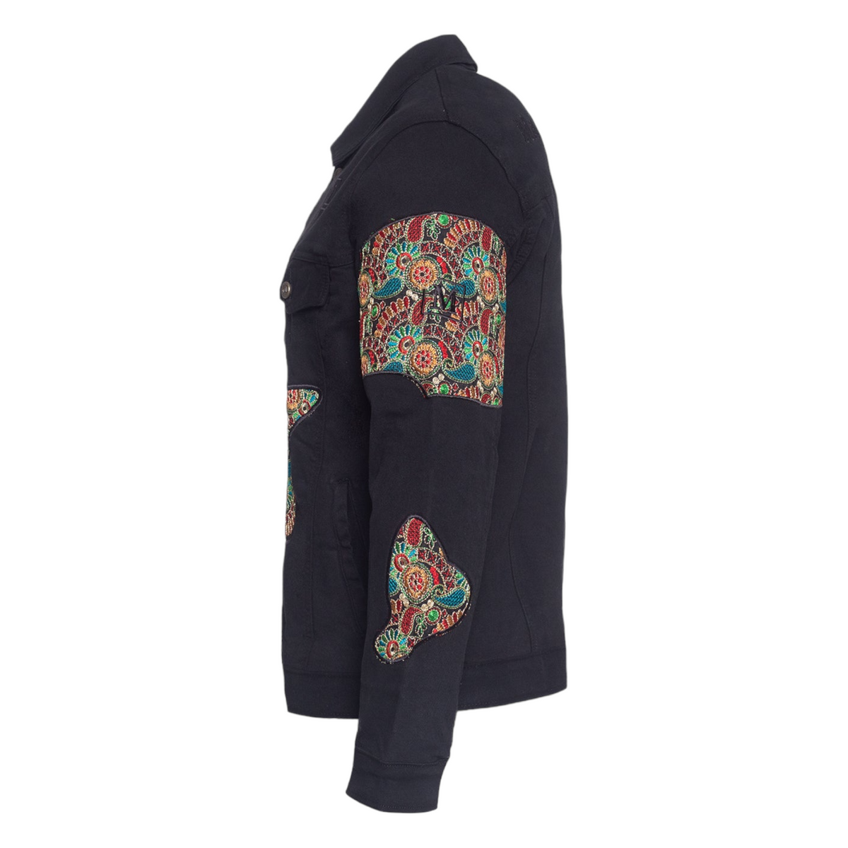 MDB Brand Men's Tapestry Denim Hooded Jacket – Maison dé Bouchard