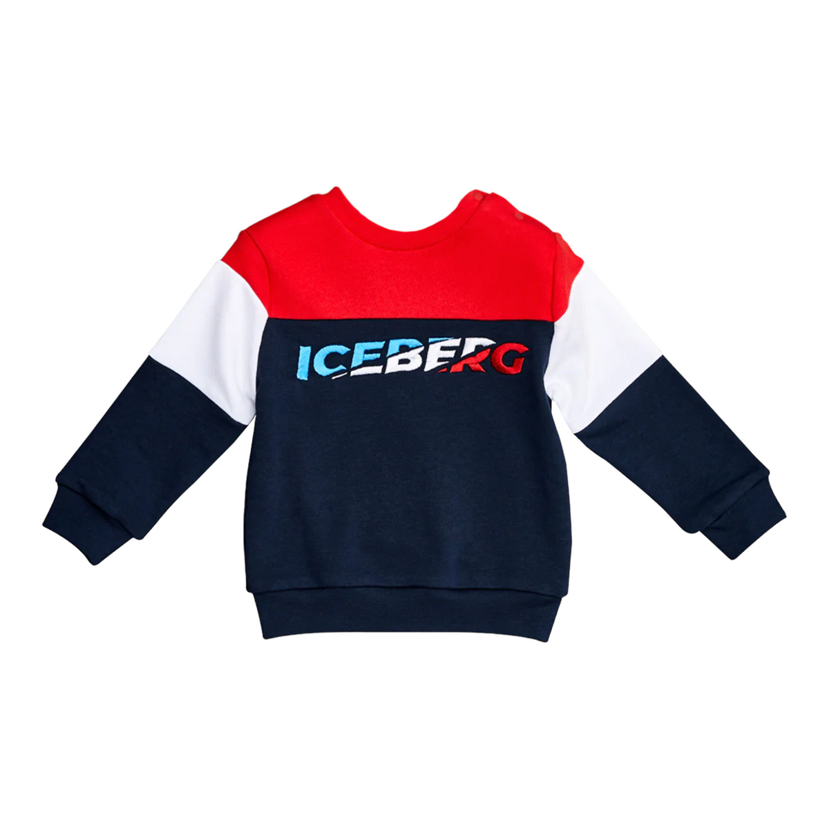 Iceberg Kid's Color Block Sweatshirt
