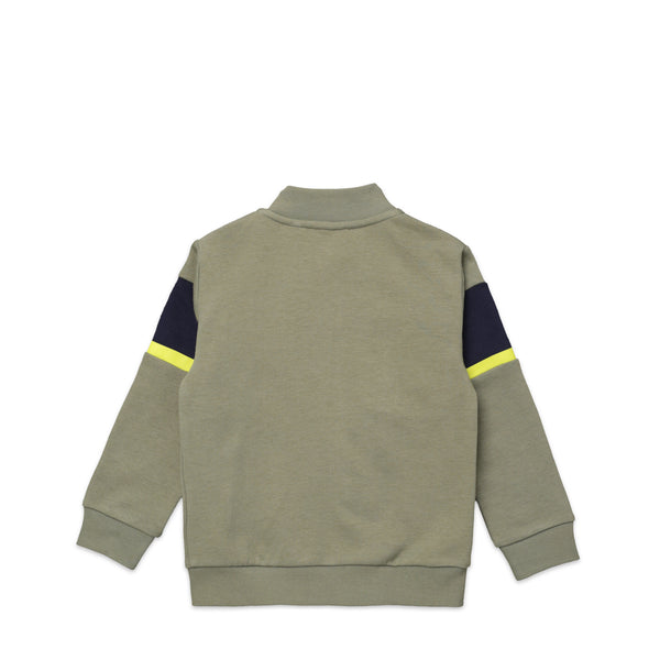 Iceberg Kids Toddler's Full-Zip Panel Logo Fleece Track Jacket