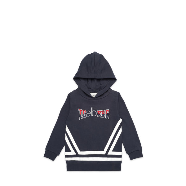 Iceberg Kids Toddler's Embroidered Logo Hoodie Sweatshirt