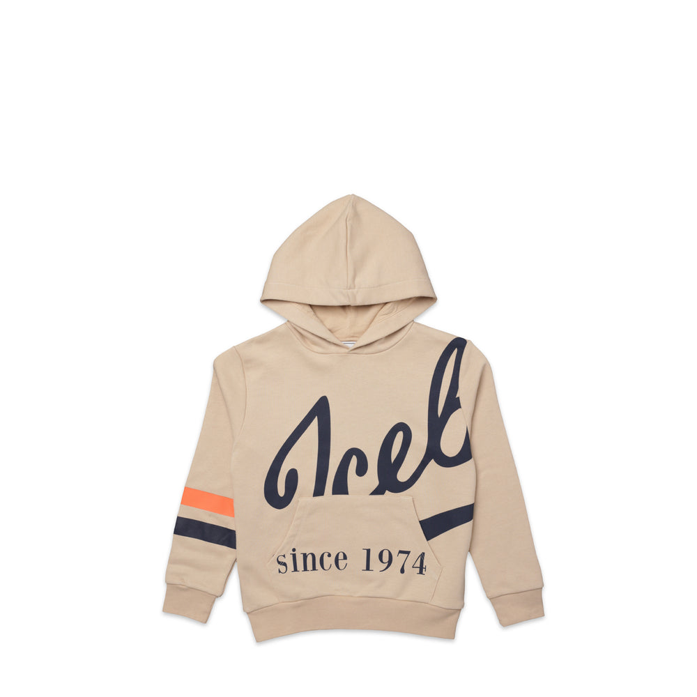 Iceberg Kids Script Logo Hoodie Sweatshirt