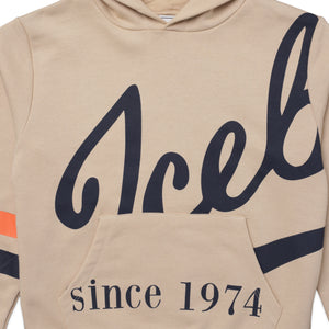 Iceberg Kids Script Logo Hoodie Sweatshirt