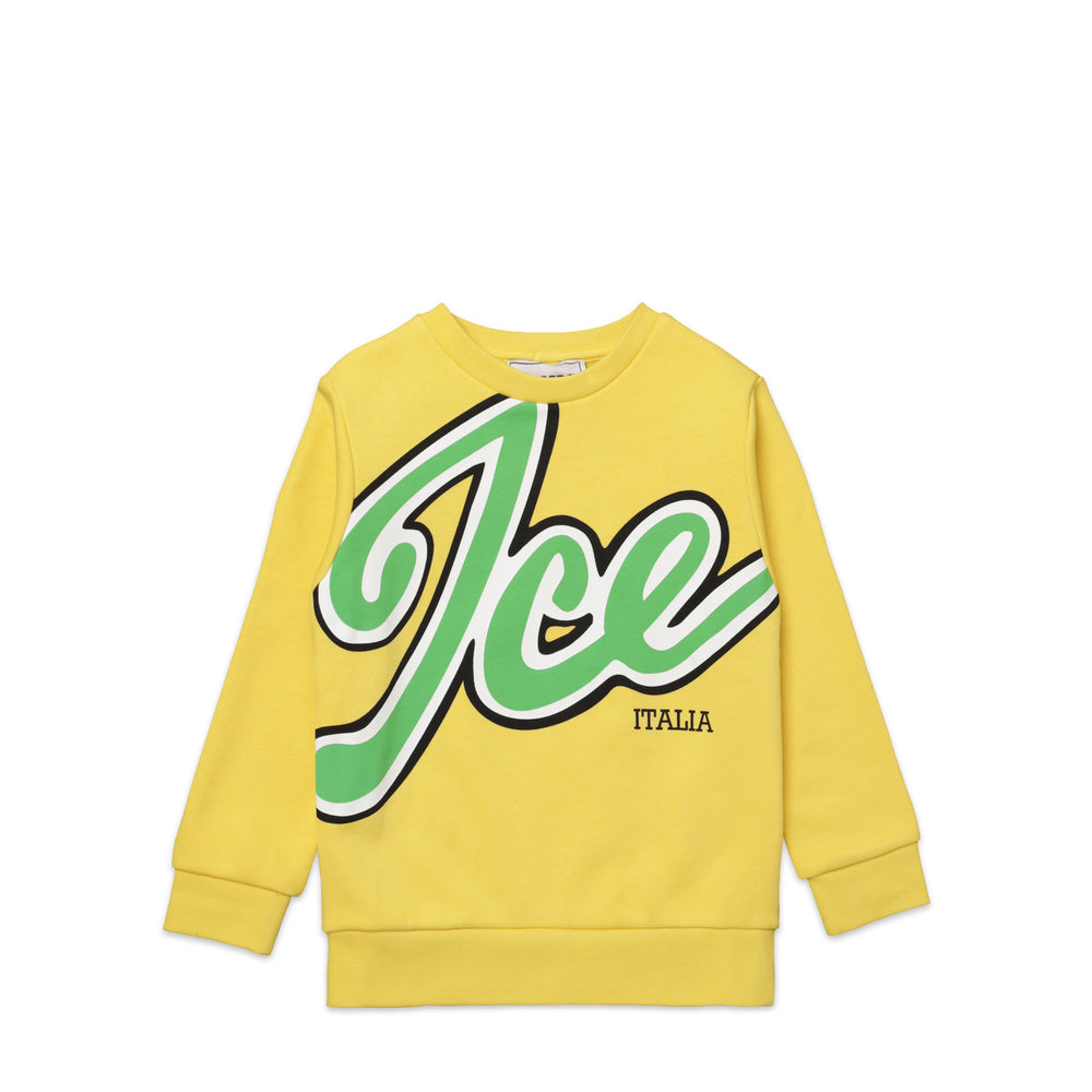 Iceberg Kids Toddler's Script Logo Crewneck Sweatshirt