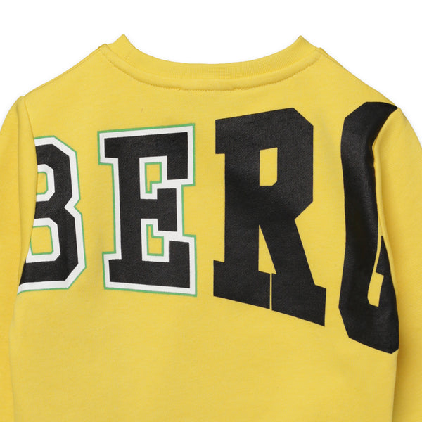 Iceberg Kids Toddler's Script Logo Crewneck Sweatshirt